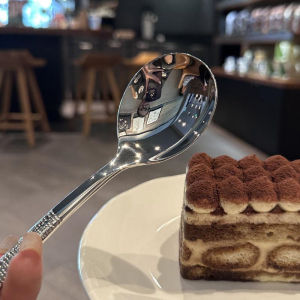 Ginca Stainless Steel Salt Sugar Scoop Espresso Spoon Tea Dessert Condiment Spoon Dining Cutlery For Home Restaurant