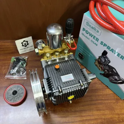 [Ty 30MM] Đầu máy rửa xe áp lực cao 2HP Thái Lan Tiger 60 Đầu máy rửa xe cao áp dây đai| Đầu máy phun thuốc ( kèm phụ kiện theo máy)