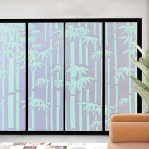 Window film ฟิล์มติดกระจก สุญญากาศ กว้าง 45/60/90 -ยาว 2เมตร ติดกระจก หน้าต่าง ห้องน้ำ บานประตู เพิ่มความเป็นส่วนตัว มีหลายลาย หลายขนาด