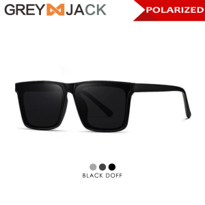 Grey Jack Kacamata Sunglasses Polarized Anti Uv/Silau TR90 Style Kotak Terbaru Fashion Wanita dan Pria 7504