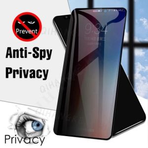For Tecno Spark 40C 40 30C 30 20C 10C 8C 6 Go 1 10 20 Pro Pova Neo 2 3 4 5 6 7 Camon 18 19 20 30 Pro Anti-Spy Privacy Tempered Glass
