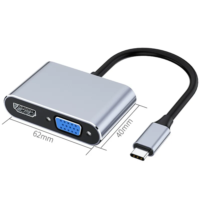 Apple／USB-C to VGA Multiport Adapter アップル純正品 USB-C to VGA