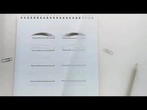 หนังสือฝึกแต่งหน้าคิ้ว สักคิ้ววาดคิ้ว Wild Eyebrow เริ่มต้นแต่งหน้ากึ่งถาวร สไตล์เกาหลี สมุดงานคิ้ว Xiaoxiaos Shop