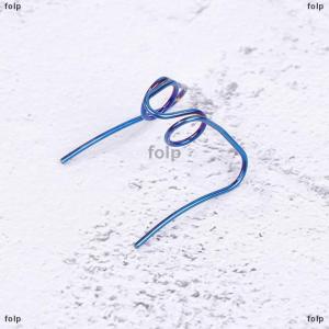 [COD] folp 2 PCS Single Hole Universal Spring Motorcycle Scooter Disc Brake Caliper Spring Brake Pad Automatic Separator Shrapnel