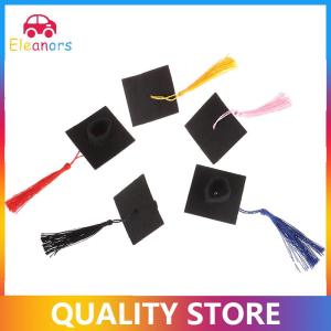 [Eleanor] 1Pc Graduation Hat Mini Doctoral Cap Costume Graduation Cap with Tassels