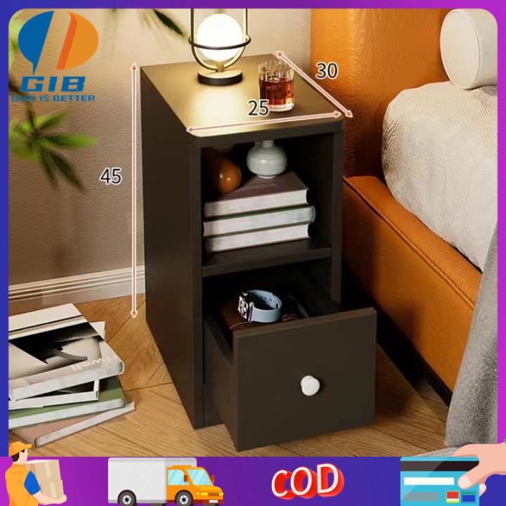 Bedside Table Simple Modern Bedroom Small Ultra-narrow Bedside Cabinet ...