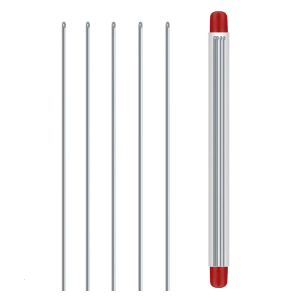 5Pcs Fishing Baiting Rig Tool Worm Baiting Needle drillers Earthworm Drill Needle clip Metal Fishing Tackle