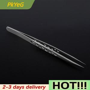 PkYeG ESD Industrial Tweezers Anti-static Anti-Magnetic Stainless Steel Tweezers