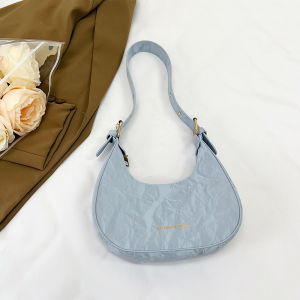 Versatile Elegant Sling Bag For Women Crescent-Shaped Shoulder Bag Fashion Underarm Bag