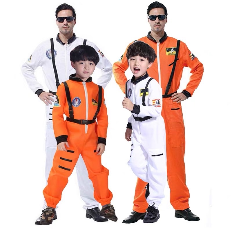 ชุดแฟนซีสำหรับเด็ก ชุดนักบินอวกาศ มนุษย์อวกาศ Astronaut ชุดอาชีพเด็ก ไม่รวมสาย