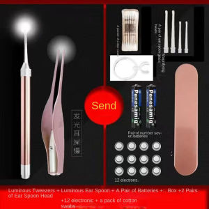 2PCS Earwax Removal Ear Pick Set Stainless Steel Earwax Remover Spoon Baby Kids Adult Earpick Ear Picker