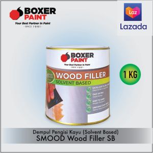 Dempul Pengisi Kayu NC SMOOD Wood Filler Solvent Based (1 kg)