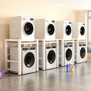 Washing Machine Rack Floor Balcony Storage Rack Bathroom Multi-Layer Storage Rack Drum Washing Machine Top