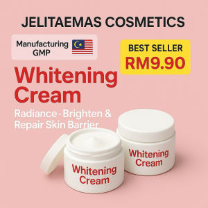 JELITA EMAS OEM 30g Whitening Cream Brightening & Moisturizing Arbutin Glutathione Quick Absorbing Whitening Skincare OEM Private Label