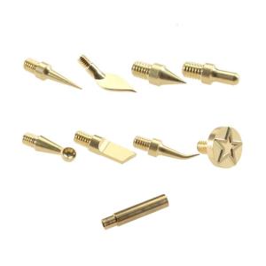 Heat Insertion Tool for Voron 2.4/MK4 Brass Hot Melt Inset Iron Tip Heat Insertion Nuts 3D Printing Parts Accessories