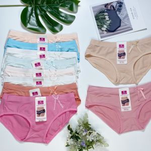 Combo 10 quần lót cotton nữ Thái Lan 35 - 50kg vải cotton cao cấp mềm mịn co dãn tốt