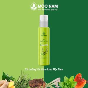 Xịt dưỡng tóc Mộc Nam dưỡng tóc mềm mượt chống nắng bảo vệ tóc - 70ml - Ha Chi JSC