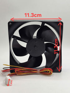 QUẠT TỦ LẠNH TOSHIBA INVETER TIẾT KIỆM ĐIỆN - 12V 4 DÂY KHUNG 11.3cm x 11.3cm - HÀNG LOẠI 1 NÊN MUA