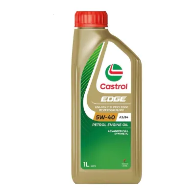 Castrol EDGE 5W40 Engine Oil 1L A3/B4 Fully Synthetic Car Motor Oil