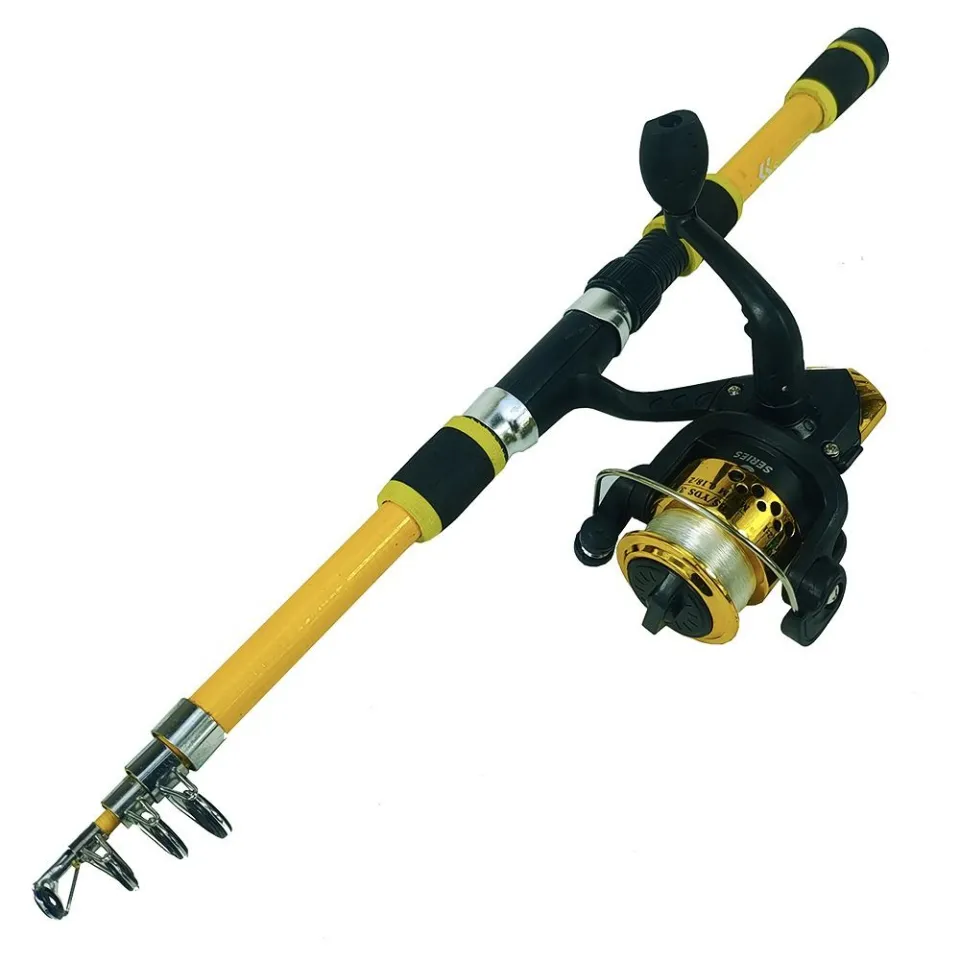 Spincast Fishing Reel 1.8M Fishing Rod Full Kits Feeder Rod Combo Fishing