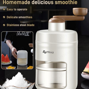 Manual ice crusher Ice Shaver Machine Household Small Manual Ice Breaker kitchen Hand-Cranked Instant Ice Crushing DIY Frozen Smoothies Ice Planer