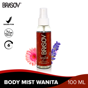 BRASOV Body Mist Cologne 100ml - Sexy Red