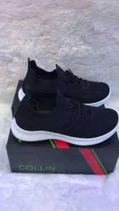 Sepatu slip on anak anak import COLLIN dz 32-38