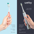 Welby Electric Toothbrush PRO Black & White Sikat Gigi Elektrik​. 