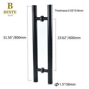Pull Handle H Type Handle Stainless Steel  Wood Door Handle Glass Door Handle H Handel Push Handle Pull Handle