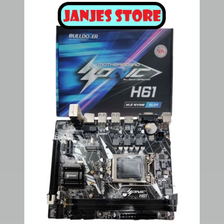 H61 3rd Gen Supported Motherboard MOTHERBOARD H61 BULLDOZER MOBO