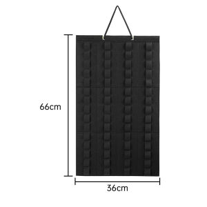 60grid Hanging Hot Wheels Organizer Bag Wall Mount Hot Wheel Display Case Large Capacity Storage Box