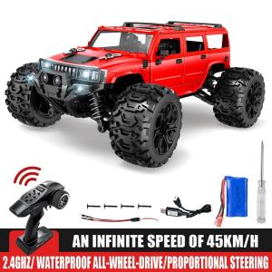 Xe điều khiển địa hình 4WD tỷ lệ 1:10 bánh lớn kiểu Hummer – Tốc độ cao – Leo dốc vượt chướng ngại