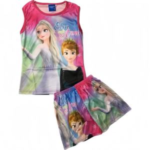 COCO Baby & Kids Character/Frozen Terno Sando+Shorts For Girls Set