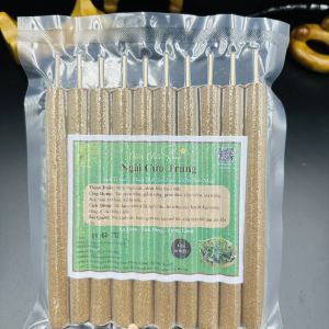 Nhang Ngải Cứu Trung Dài 18 cm 1 gói 10 cây - Hội Quán Diện Chẩn Bùi Quốc Châu