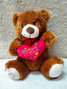 Dreamtoys96 Boneka Sit Teddy Bea Beruang Love Rasfur Ukuran L
