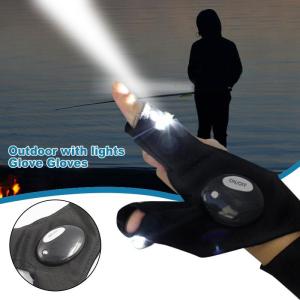 RK Sarung Tangan Glove Right Left Hand Flashlight LED TERLARIS DILAZADA