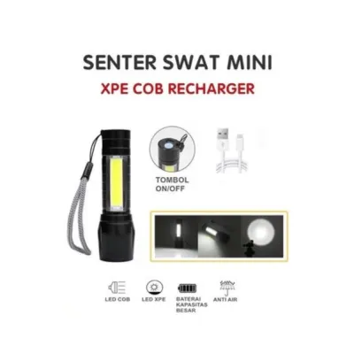 Senter Kepala Headlight LED / Senter Kepala Charger 25Watt / Senter Kepala Charger