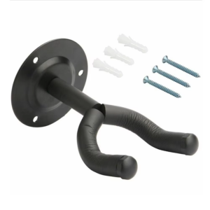 Wall Mount Guitar Stand Holder with Soft Foam Padding Ideal for Displaying and Safely Storing Your Instruments