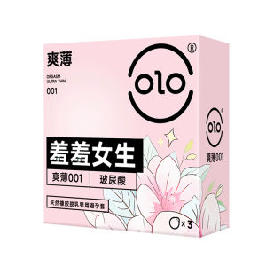 3 Only condoms ultra-thin 001 Zero-sensation ultra-thin condoms pack of three for use in hotels OLO