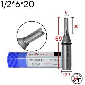 Mũi phay CNC cắt gỗ dao phay 3 cánh 2 me thẳng và Xoắn TCT Tideway 34568mm MCCNC-TW