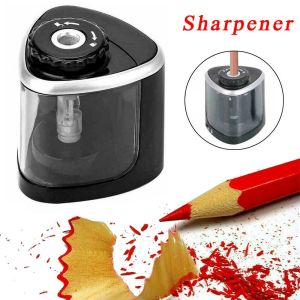 JPTD Durable Kids School Supplies Automatic Steel Pencil Sharpener Electric Sharpener Sharpeners Pen sharpener