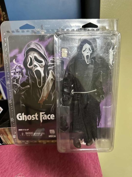 NECA Reel Toys Scream - Ghost Face Clothed 8 Action Figure Horror NEW AF826