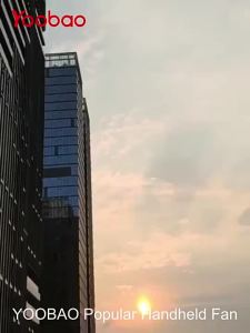 Yoobao F3 Fortable mini Rechargeable Handheld Mini Fan 3 Speeds Strong Wind  with Hand Strap 3000mAh