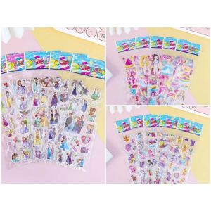 Stiker Timbul Random/ Stiker Anak / Stiker Karakter / Stiker Tempel