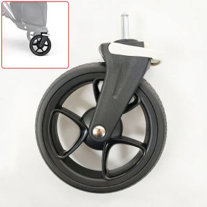 Stroller Wheel For Stokke Xplory V4 V5 V6 Pushchair Front Or Back Wheel With Tire Axle DIY Baby Buggy Replace  Accessories