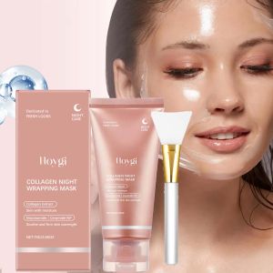 new Collagen Peel Off Face Mask Pore Shrinking Hydrating Moisturizing Night Wrapping Mask Cream Firming Skin Peel-off Facial Mask high-quality