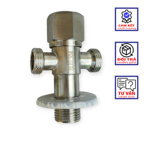 Van tê chia nước có khóa Van tê inox 304 T cầu SUS 304
