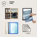 Homlly Easy Change Magnetic Picture Frames with Self Adhesive Backing. 