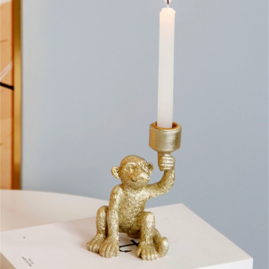 "Monkey Holding Holder Easter Christmas Party Wedding Day Votive Holder for Wedding Centrepieces