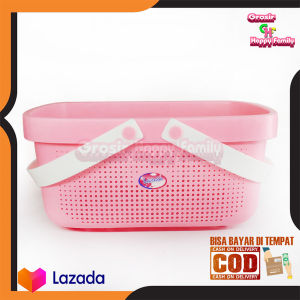 Keranjang Genggam Portabel/Keranjang Penyimpanan Perlengkapan Mandi/Keranjang Toilet/Bakul Mandi